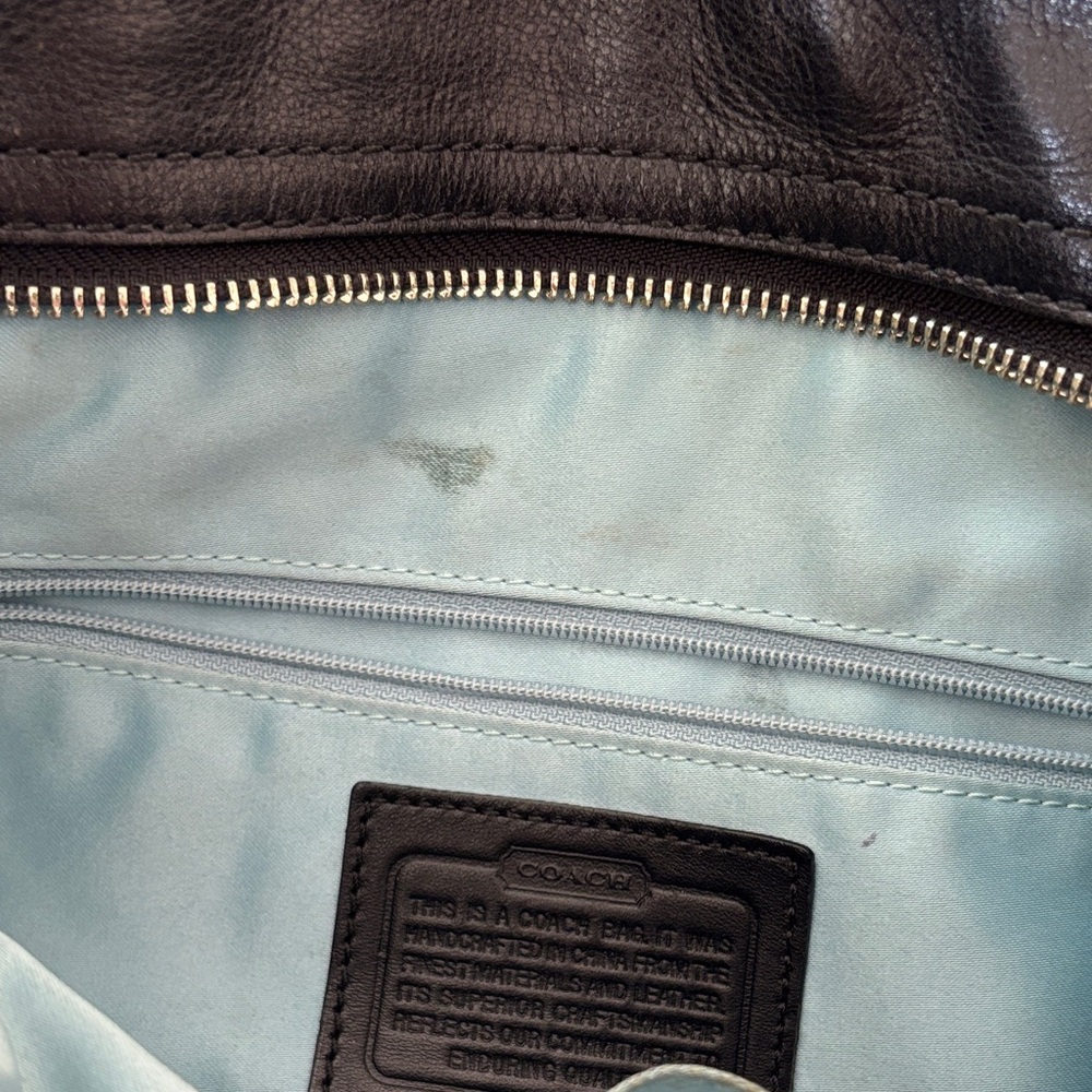 Coach Black and Gray Women's Bag - Picture 7 of 9